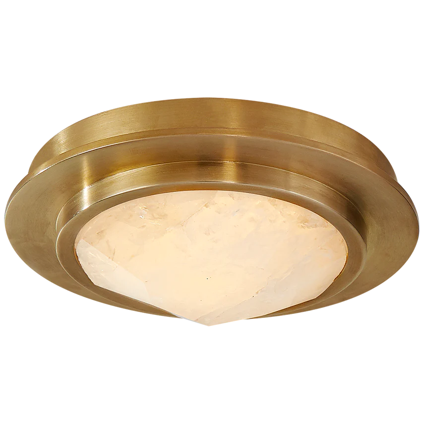 Halcyon 5" Solitaire Bezel Flush Mount