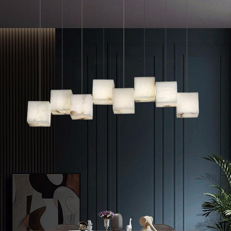 Marble Square Pendant Light