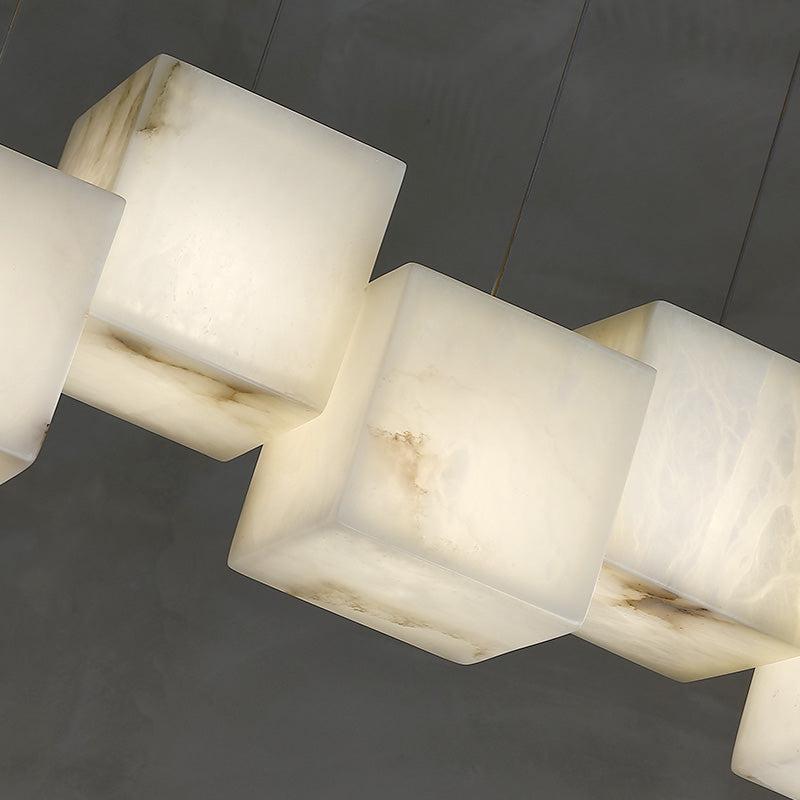 Marble Square Pendant Light